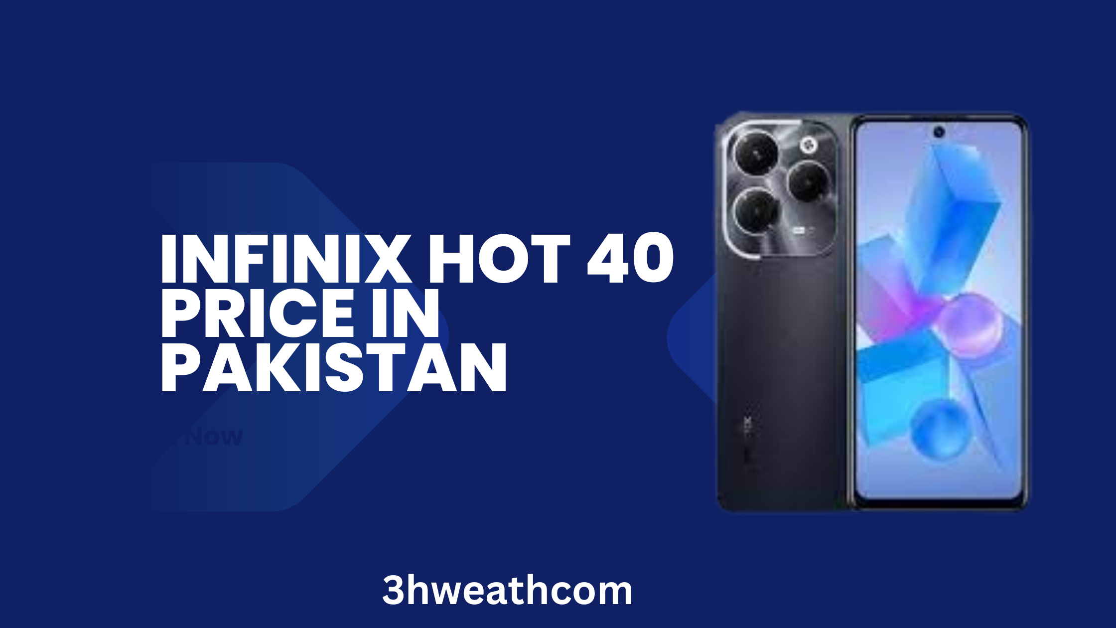 Infinix Hot 40 Price In Pakistan